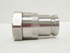 Parker S71-3N8-8EFV; Non-Spill Push-to-Connect 1/2NPT; SS-316