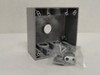 BWF TGB75-5V; Conduit Hub; Five Hole 3/4"; Gray