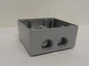 BWF TGB75-5V; Conduit Hub; Five Hole 3/4"; Gray