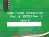 Safe Foods 10R18B; Gen 3 Display Assembly