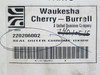 Waukesha 220206002; Chromium/Carbon Outer Seal