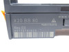B+R X20BB80; Bus Controller Base Supply Module 24VDC; 10A