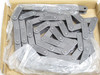 Tsubaki C2080HR-10; Steel Riveted Pin Chain #80; 10' Long