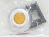 Schmersal 101163545; PB Switch; Flanged; Amber; 22.3mm Cutout