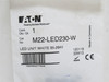 Eaton M22-LED230-W; White LED Light Unit 85-264V