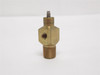 Videojet CS-2187; Adjustable Needle Valve; 1/8NPT; Brass