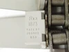 Rex D1873K7-1/2; Table Top Conveyor Chain; 7-1/2"W; 9'Ft