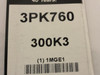 Bando 3PK760; Serpentine Belt 300K3; 3-ribs 30.0"L; 1MGE1