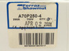 Gould A70P250-4; Form 101 Semiconductor Fuse 250A 700VAC/DC