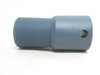 Risco 24900060; Blue Plastic Pump Foot; 6-3/8" Long; 3.115"OD