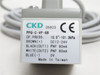 CKD PPG-C-VP-6B; Pressure Switch; W/Digital Display; 12-24VDC