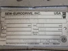 SEW DFT90L4BMC2HRU; AC Gearmotor; 8.64:1 Ratio; 2HP; 200/346V