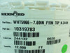 Rexnord WHT5966-12; Flat Top Conveyor Chain; 7.69" W; 12FT OL