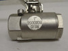 MTG- M2007AR-SS; Inline Ball Valve; SS-316; 1NPT; 2000WOG