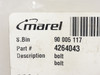 Marel 4264043; End Bracket Bolt; SS; 40mm Long; 20mm Wide