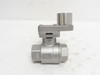 Kirk MDL-UNKN-255456; Locking Manual Ball Valve; SS; 1NPT