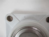 AMI MUCFPL208-24W; Flange 4 Bolt Bearing 1.5"ID Thermoplastic