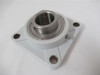 AMI MUCFPL208-24W; Flange 4 Bolt Bearing 1.5"ID Thermoplastic