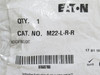 Eaton M22-L-R-R; Illuminated Push-Button; Red; 12-30V