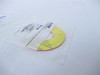 Eaton 10250TRP76; Pushbutton Legend Plate - Red/Yellow