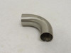 Industry-Std 11P849; Long Tangent Elbow; SS-316L; 1" Butt Weld