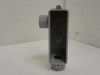 Carlon E985E; Lot-3 Conduit Body; Size: 3/4" LR; AWG-4; 12" Cubic