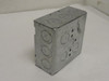 Steel City 721711/23/4E; Lot-3; Conduit Box; 4-11/16" Square