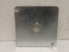 Industry-Std 3KF44 ; Lot-10 Square Flat Cover 4"; 1/2" Knockout