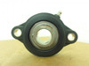 System Plast UCFH204-20M-SS; Flanged Bearing; 20mmID; 2-Bolt;SS