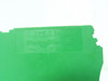 Weidmuller  ZPE 2.5/4AN; Green Terminal Block; 2.5mm; 800V