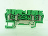 Weidmuller  ZPE 2.5/4AN; Green Terminal Block; 2.5mm; 800V