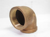MFG- 2CFG5; Red Brass Elbow; 2-1/2" X 2"FNPT
