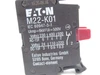 Eaton M22-K01; Contact Block; 22.5mm; 6A; 120VAC; SPST; 1NC