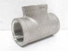 Industry-Std 1LUA3; Pipe Tee Fitting SS-304; 1-1/4NPT; 150PSI