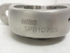 MRC SPB107SS; Pillow Block Bearing; SS; 1-7/16"ID; 2-Bolt