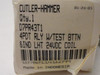 Cutler-Hammer D7PR43T1; Relay 10A; Coil 24VDC; 4PDT