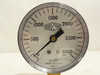 Dixon GL370; Pressure Gauge; 0-3000Psi; 1/4" NPT