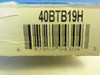Martin 40BTB19H-1210; Bushed Sprocket # 40; 19T
