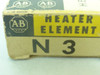Allen-Bradley N3; Lot-2 Overload Thermal Unit