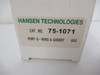 Hansen Tech 75-1071; Kit Port Plug O Ring and Gasket