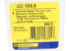 Square D CC103.0; Thermal Overload Relay Unit; Ser: CC