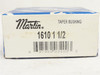 Martin 1610 1-1/2; Taper Bushing. 1-1/2"ID; 3/8 x 3/16 Keyway