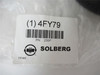 Solberg 4FY79; Filter Element 9.38" Height 4 3/4"ID 7 7/8"OD