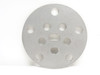 Marel 247278; Stainless Steel 10-Hole Finger Disk; 5-7/8"OD