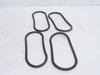 Dixon 40MP-U600; Lot-4 Sanitary Clamp Buna Gaskets; Size: 6"