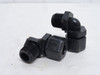 Parker P8ME8; Lot-2; Polypropylene Male Elbow 90Deg; Size 1/2"