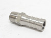 MFG- SS-HB-MP-12-08; Hose Barb; SS; 3/4" Tube x 1/2NPT
