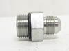 Parker 10-8 F5OX-S; Straight Adaptor; 3/4 BOSS x 5/8 JIC