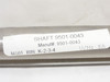 MFG- 9501-0043; Keyed Shaft; SS; 4-1/4" Long x 1"OD