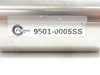 Pacmac 9501-0005; Coupler Module; SS; 1"ID x 2"OD x 3" Width